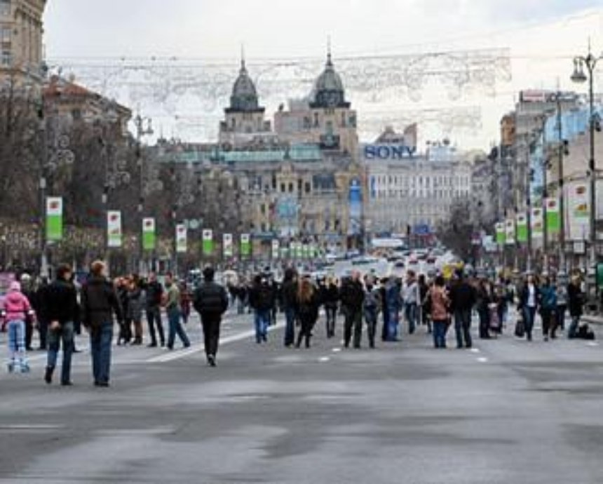 Активисты придумали, как сделать Крещатик удобным для пешеходов (фото)