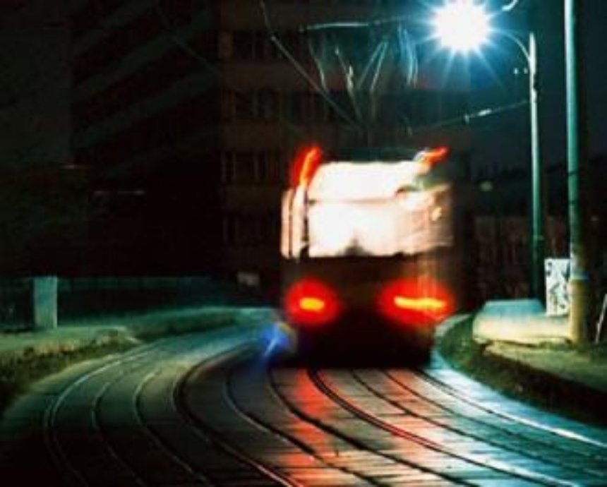Ночью полиция ловила трамвай с пьяным водителем