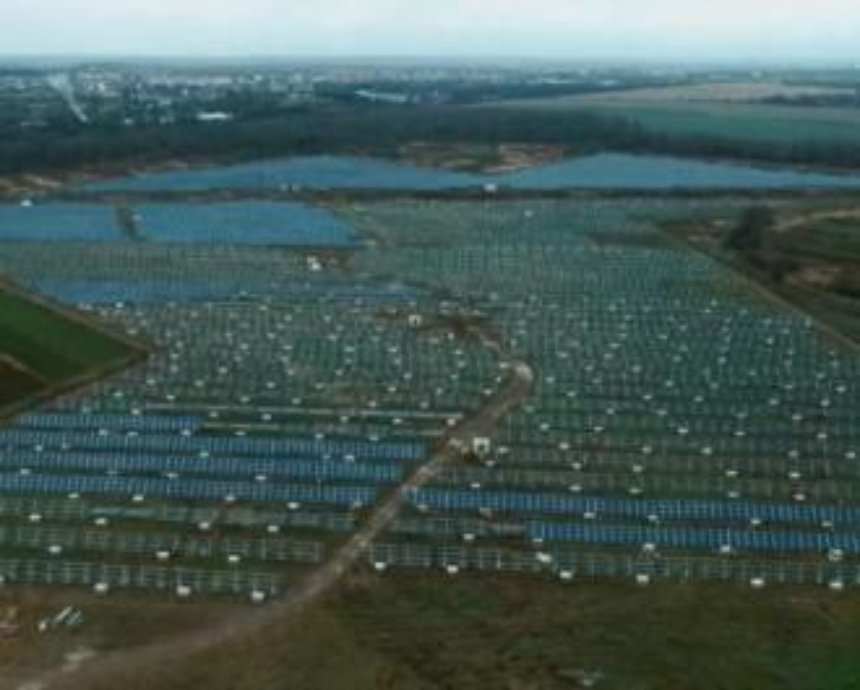 На Львівщині будують потужну сонячну електростанцію