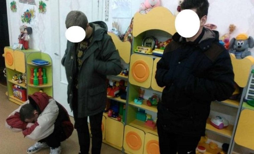 На Троещине ограбили детский сад (фото)