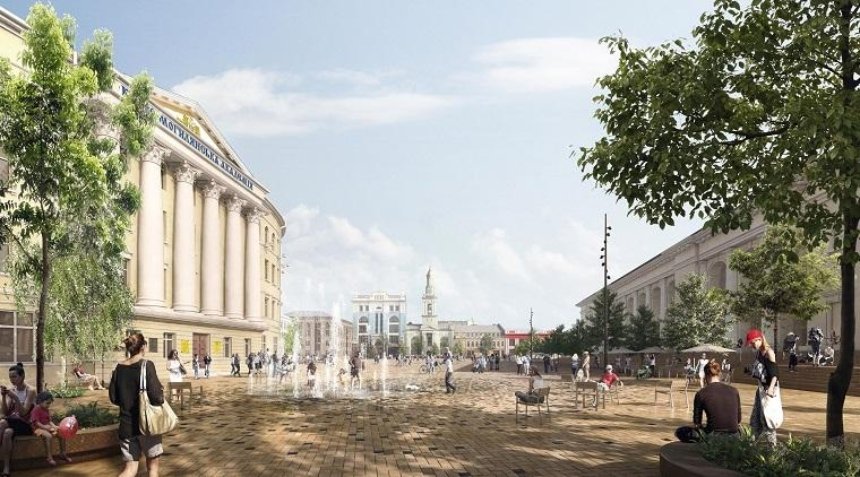 Как будет выглядеть Контрактовая площадь после реконструкции (фото)