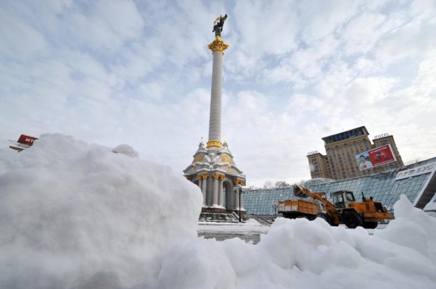 В Киеве снова будет снежно и ветрено