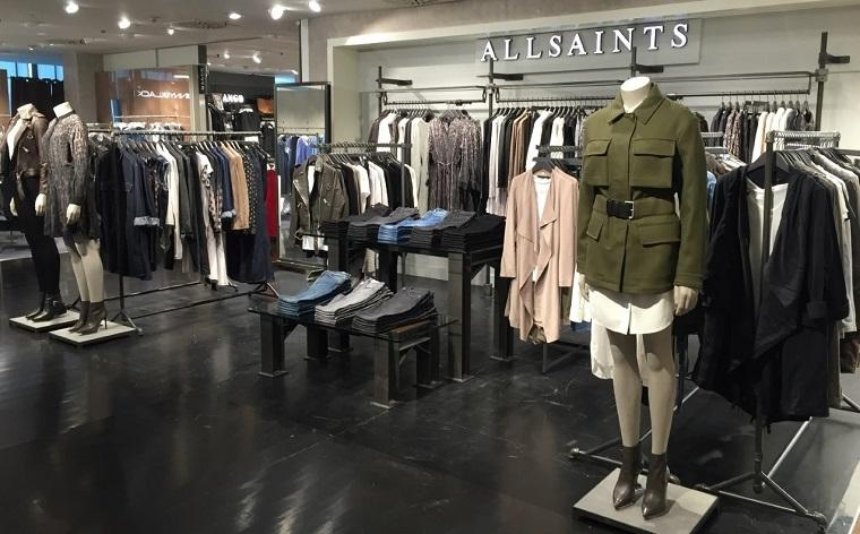 В Киеве открылся первый магазин британского бренда одежды AllSaints