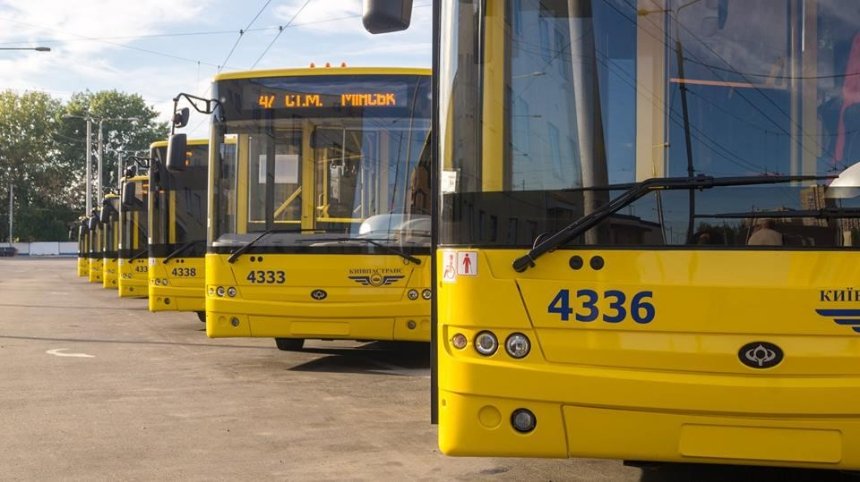 Киев собирается приобрести 200 новых автобусов