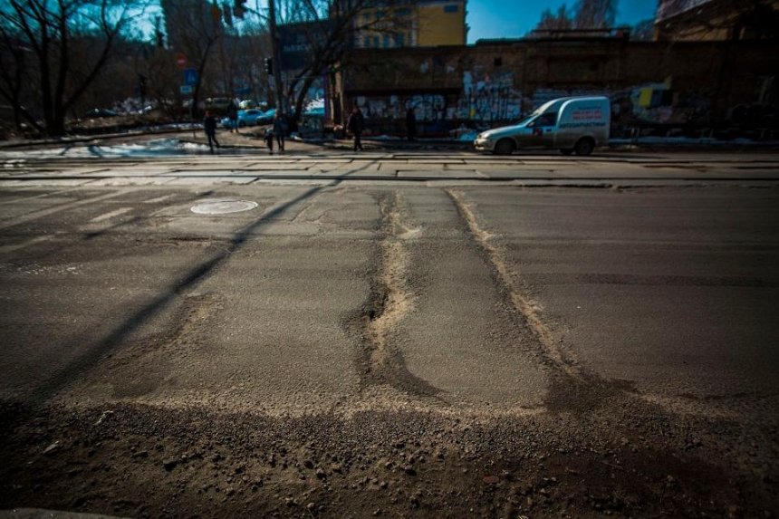 Киевские дороги нельзя отметить на онлайн-карте для жалоб «Укравтодора»