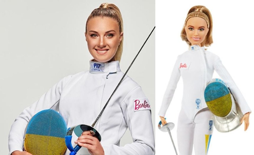 Компания Barbie сделала куклу-копию украинской фехтовальщицы Ольги Харлан