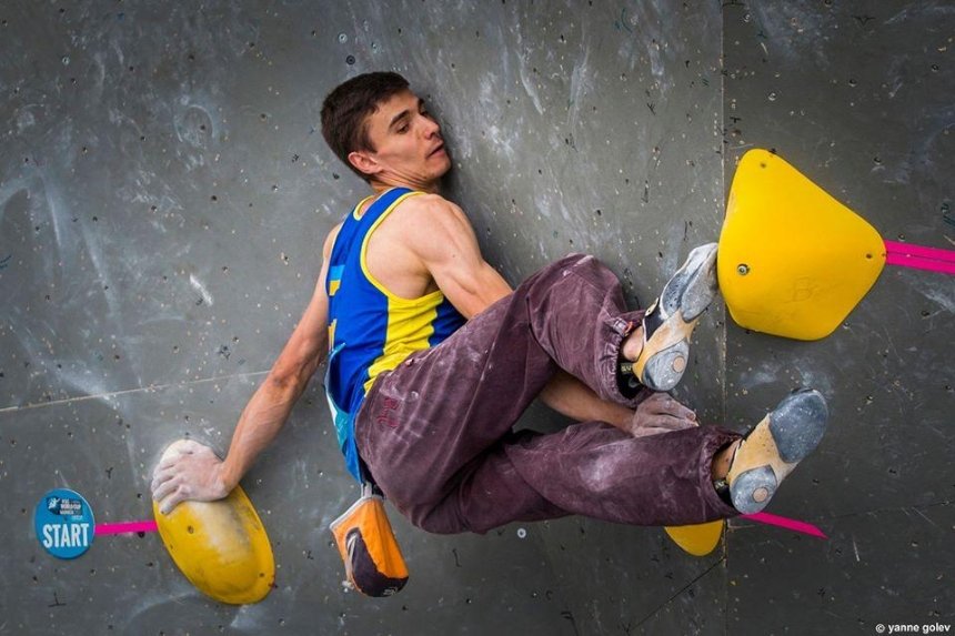 Киевский спортсмен стал лучшим скалолазом мира