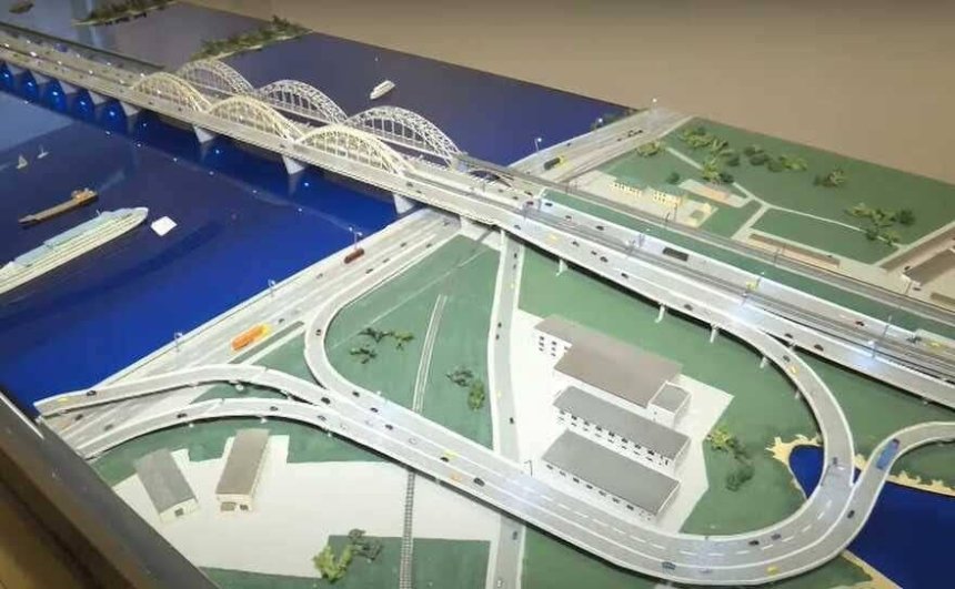 З’їзди з Дарницького мосту на Дніпровську набережну планують добудувати влітку 2023 року 