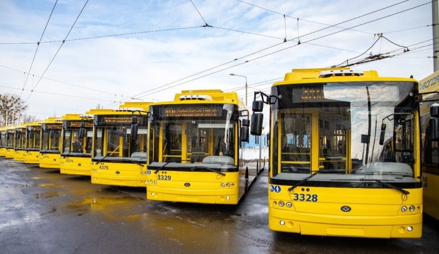 У Києві не працює частина тролейбусних маршрутів 