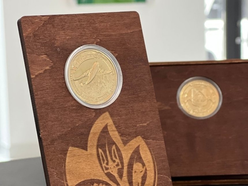 У Бучі презентували пам’ятну монету до Дня Національної гвардії