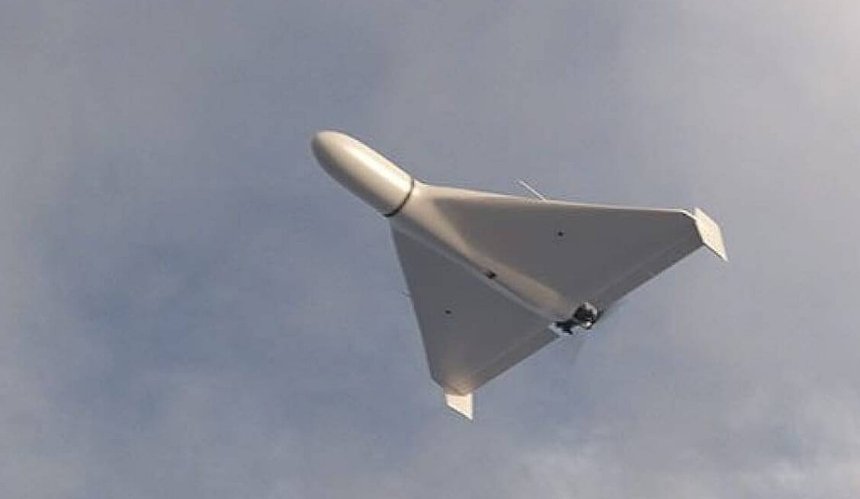 Точне влучання: ГУР показало кадри знищення "шахеда" над Дніпром під час атаки на Київ