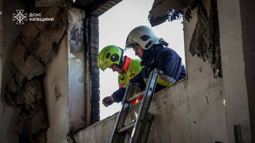 На Київщині триває ліквідація наслідків обстрілу 14 березня