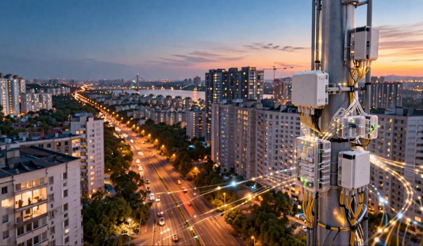 UTELS розвиває найбільшу мережу 10 Гбіт/с у Києві та Київській області