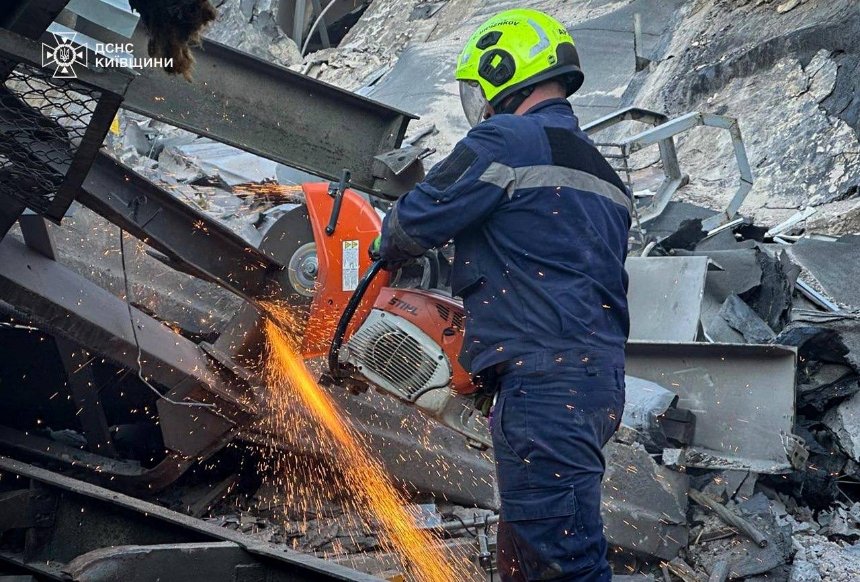 Як верхолази Київщини розбирають завали після ворожих атак Як верхолази Київщини розбирають завали після ворожих атак