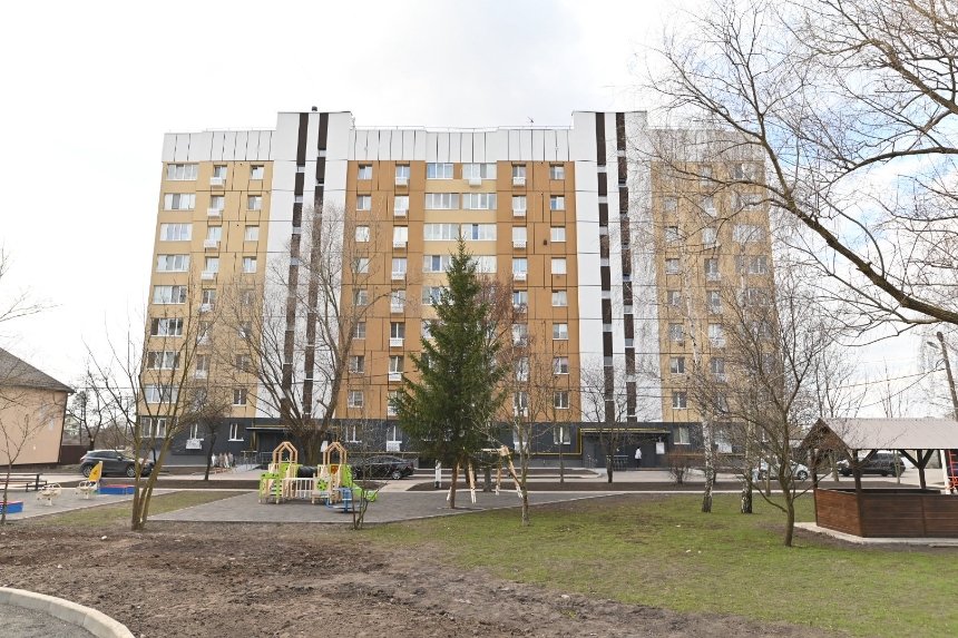 У Бородянці на Київщині відновили дві багатоповерхівки