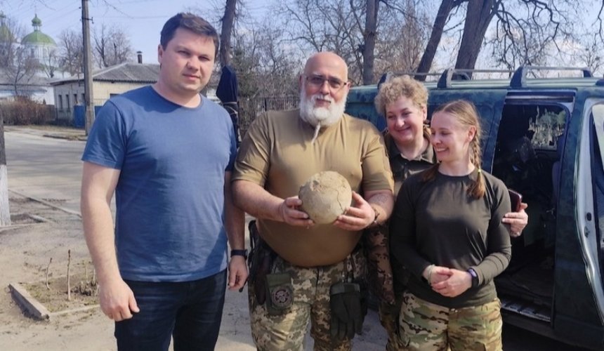 Військові на Київщині знайшли рештки мамонта віком 25 тисяч років: як вони виглядають