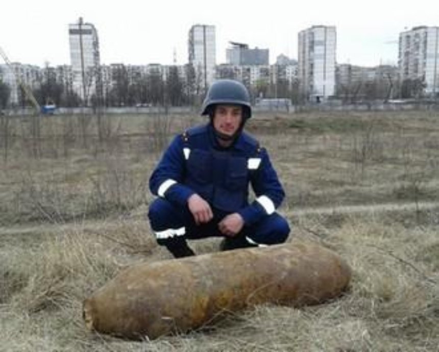 Опасная находка: в центре города обнаружили 500-килограммовую бомбу