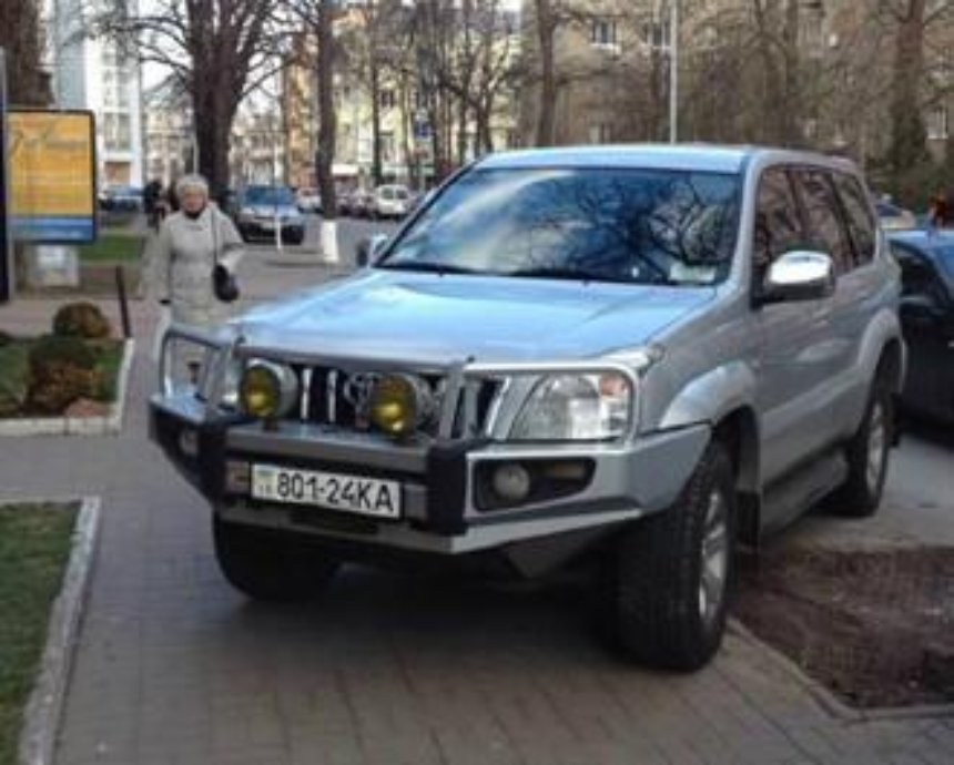 ​Депутат Киевсовета стала антигероем парковки