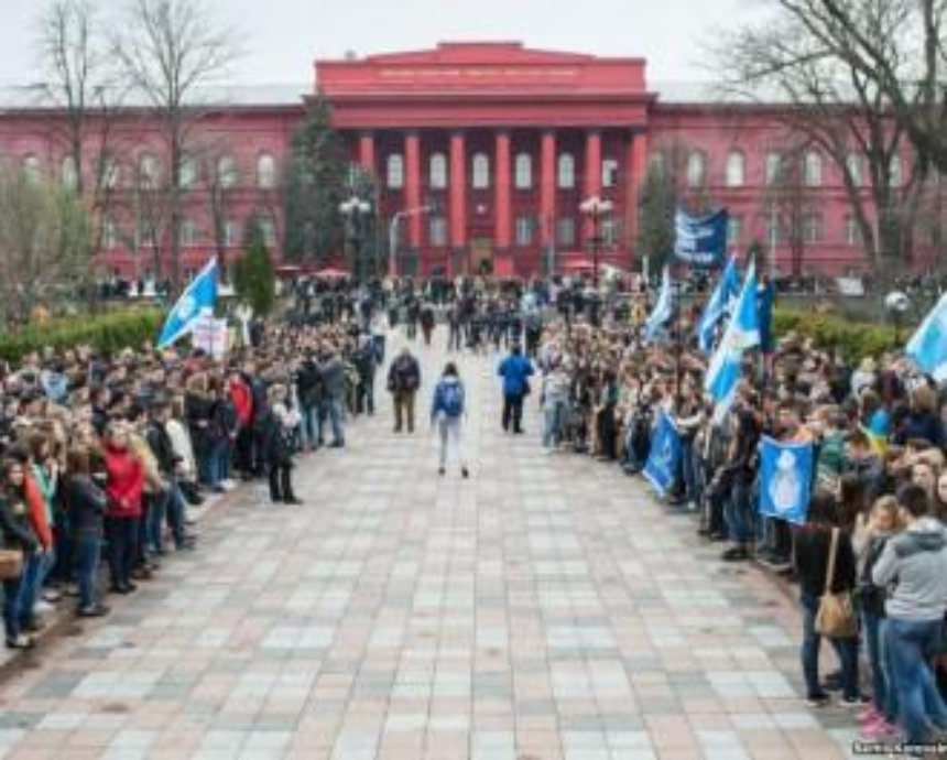 В столиці протестують студенти