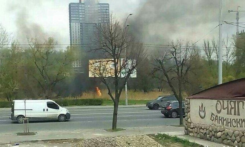 На Совських ставках знову спалахнула пожежа (фото)