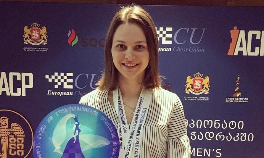 Украинка Анна Музычук стала чемпионкой Европы по шахматам