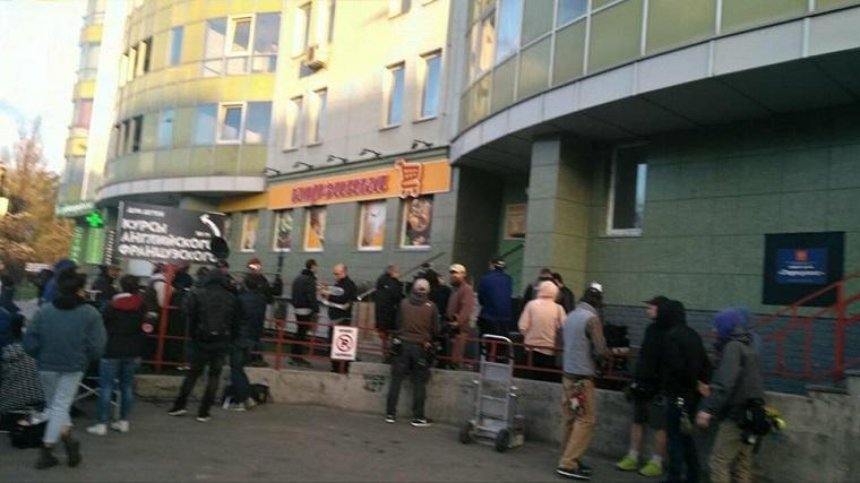 Київ замаскували під Москву через зйомки фільму (фото)