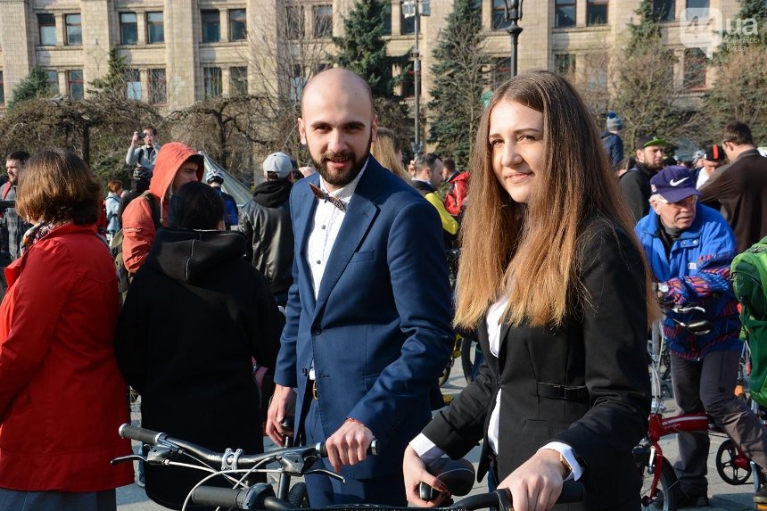 «На велосипеде на работу»: киевляне пересели на двухколесный транспорт (фото)