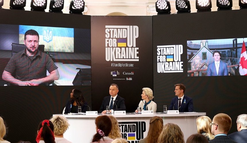 Stand Up for Ukraine зібрали понад 10 млрд євро для біженців