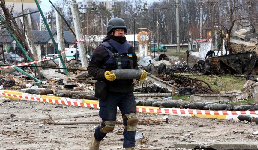 За тиждень на Київщині знешкодили 11 000 боєприпасів