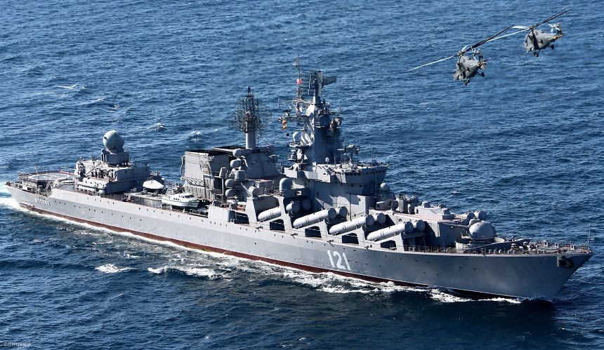 ЗСУ підбили російський крейсер "Москва" двома ракетами "Нептун"