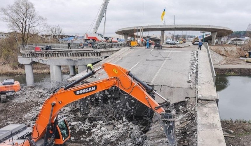 Подробиці про відновлення інфраструктури на Київщині