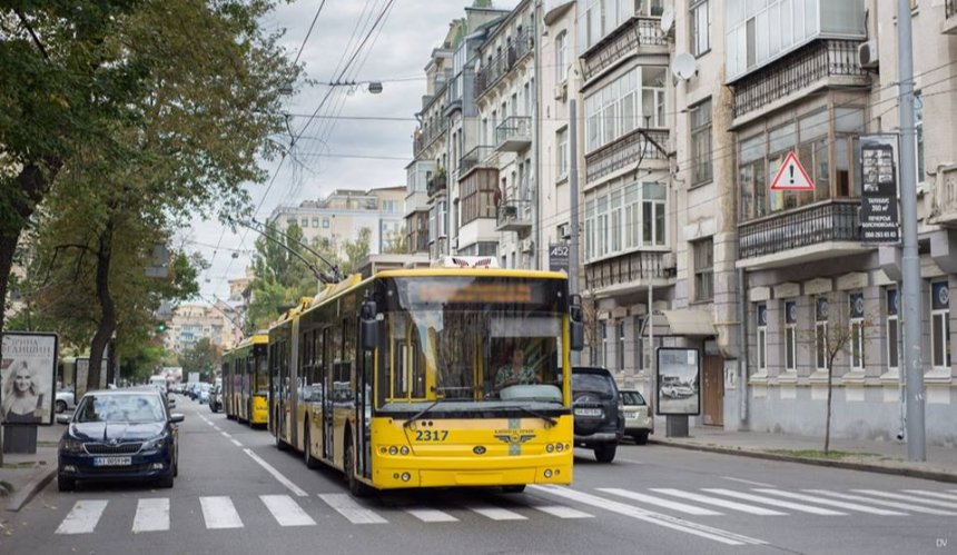 У Києві відновили роботу ще п’ять тролейбусів: маршрути