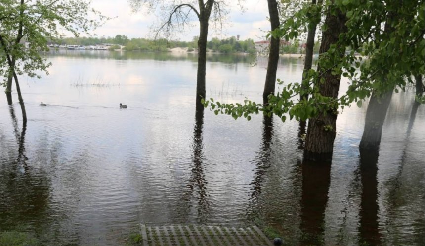 У Києві 24 квітня зафіксували рекордне водопілля: чи є загроза затоплення