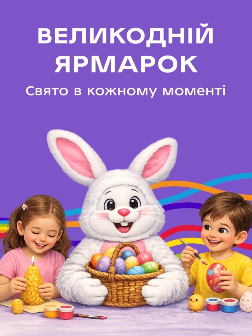 Великодній ярмарок у ТРЦ DREAM у Києві 4 квітня 2026 року