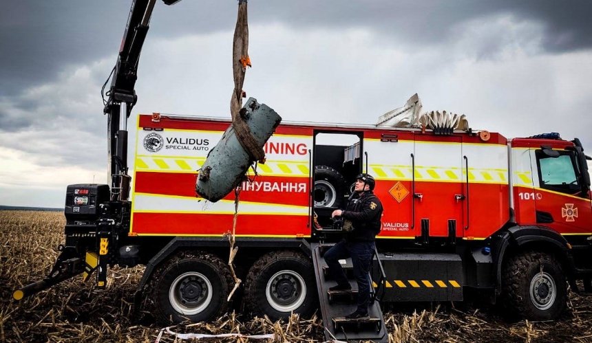 На Київщині сапери знешкодили уламки російської ракети: деталі