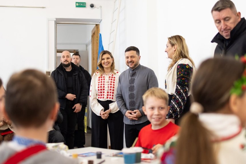 Зеленський привітав із Великоднем дітей загиблих захисників