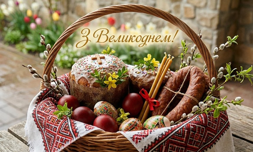 Привітання з Великоднем 2026 у святкових листівках