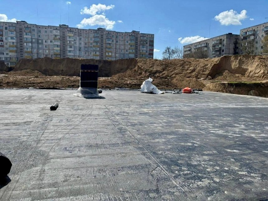 У Білій Церкві будують протирадіаційне укриття У Білій Церкві будують протирадіаційне укриття