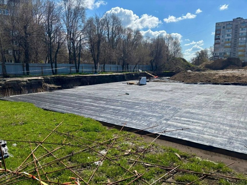 У Білій Церкві будують протирадіаційне укриття У Білій Церкві будують протирадіаційне укриття