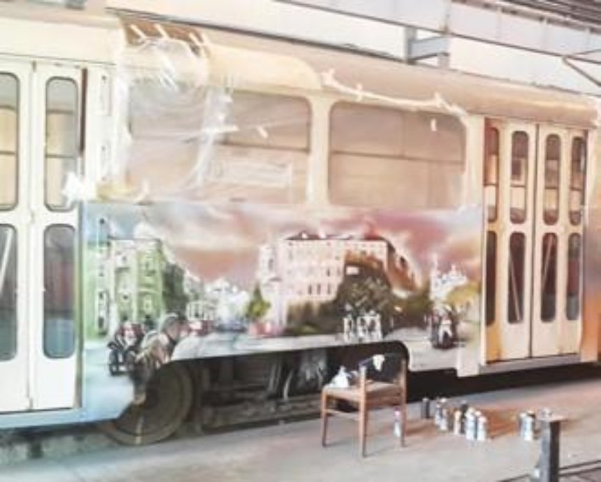 ​Ко Дню Киева столичные художники готовят арт-трамвай