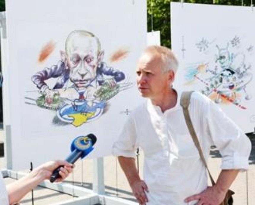 В Киеве проходит выставка политической карикатуры (фото)