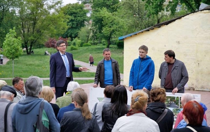 Киевлянам презентовали проект реконструкции парка «Орлятко» (фото)
