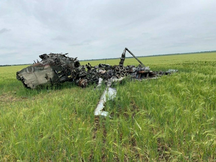 Українські захисники збили унікальний ворожий вертоліт Мі-35М