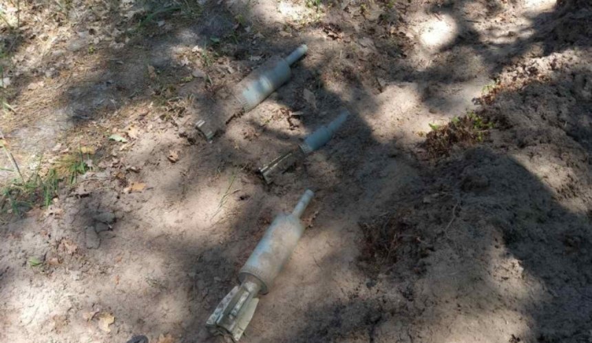 На Київщині виявили одразу п’ять артилерійських снарядів