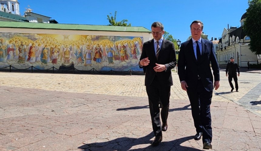Міністр закордонних справ Великої Британії Девід Камерон відвідав Київ: фото