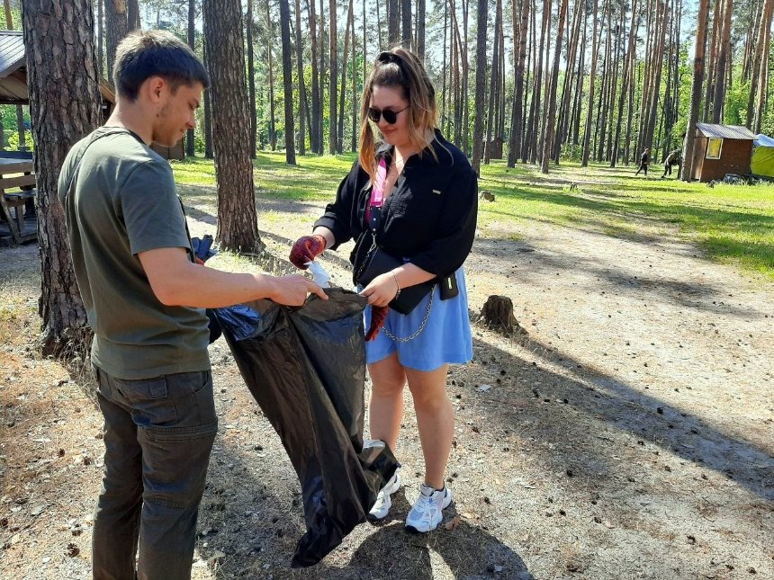 У Київському лісництві відбулась остання весняна толока