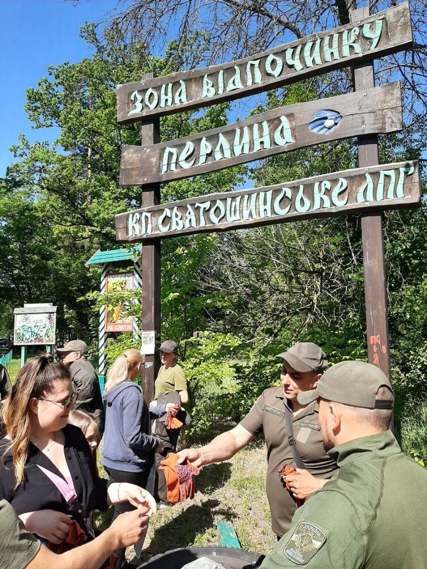 У Київському лісництві відбулась остання весняна толока