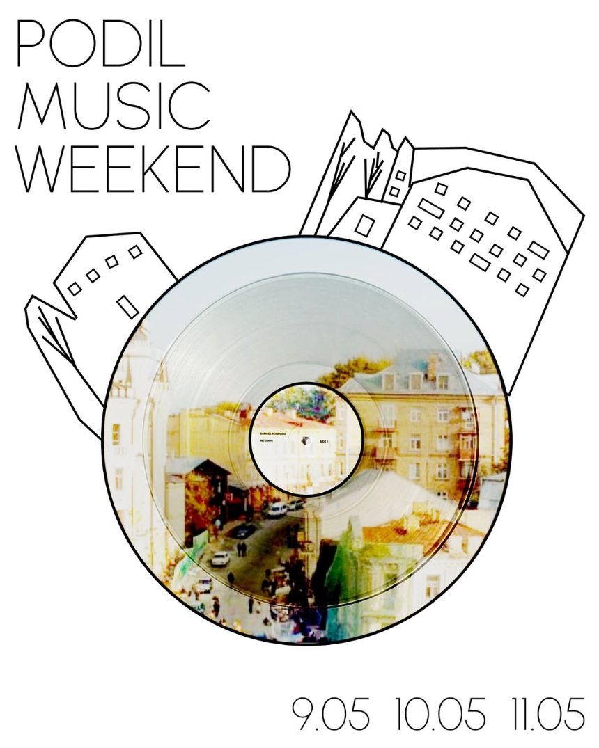 Podil MUSIC Weekend у КультМотиві 9-11 травня 2025 року