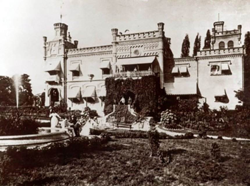 Замок барона Штейнгеля у 1916 році