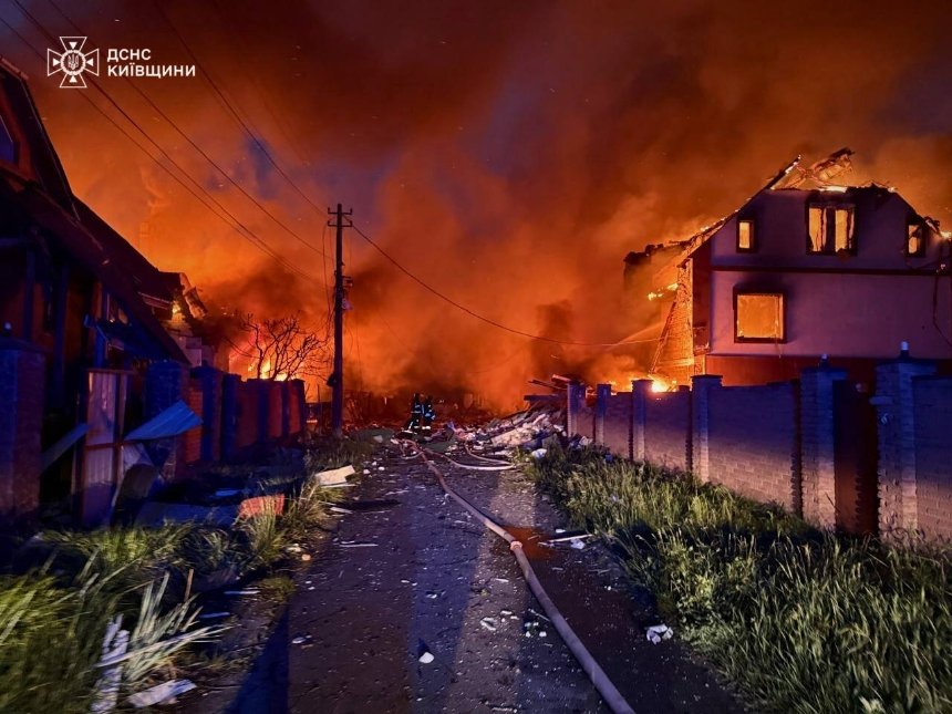 Нічний обстріл Києва та області 25 травня 2025 року: що відомо про наслідки